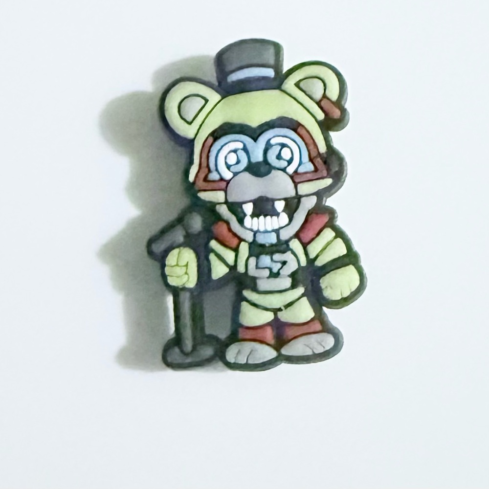 (10 for $16) Five Nights At Freddys Croc Charm Jibbit Disney Croc Charms
